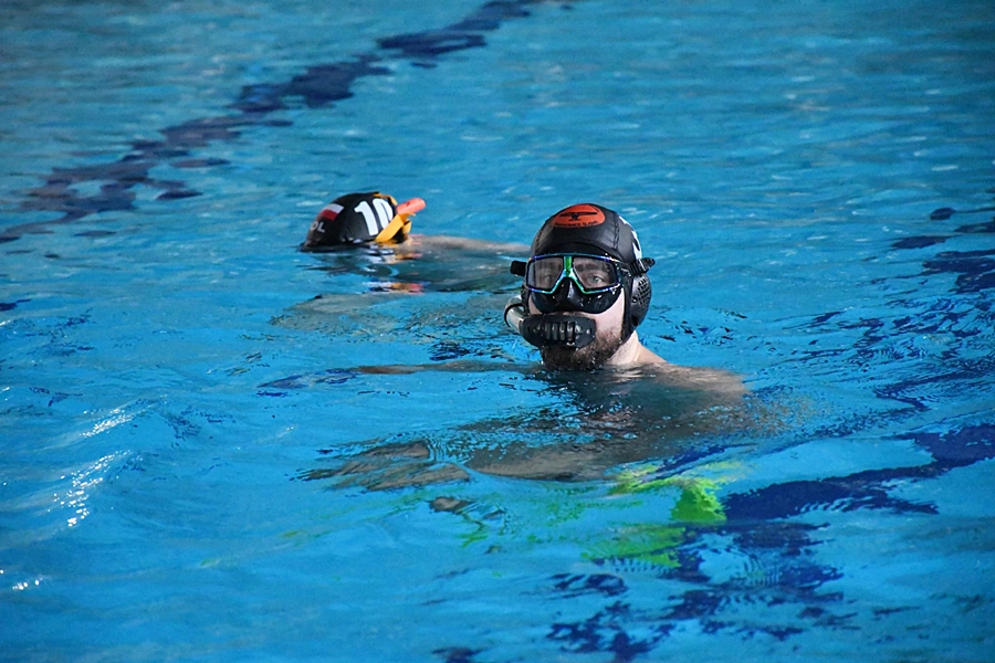 Hokej pod wodą Walenie Siemianowice Śląskie Finał WOŚP w Rudzie Śląskiej 25 I 2026